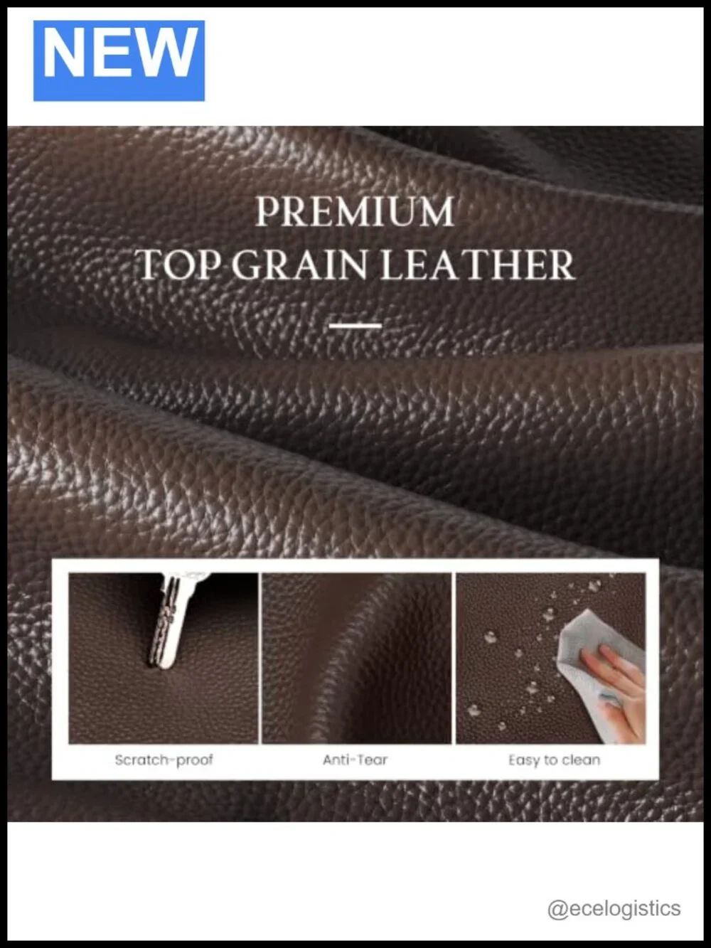 Genuine Leather Convertible Tote Hobo Shoulder Bag for Women